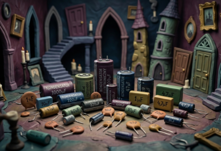 Poprawne użycie kondensatorów przy zasilaniu ATmega328P-PU i modułu nRF24L01