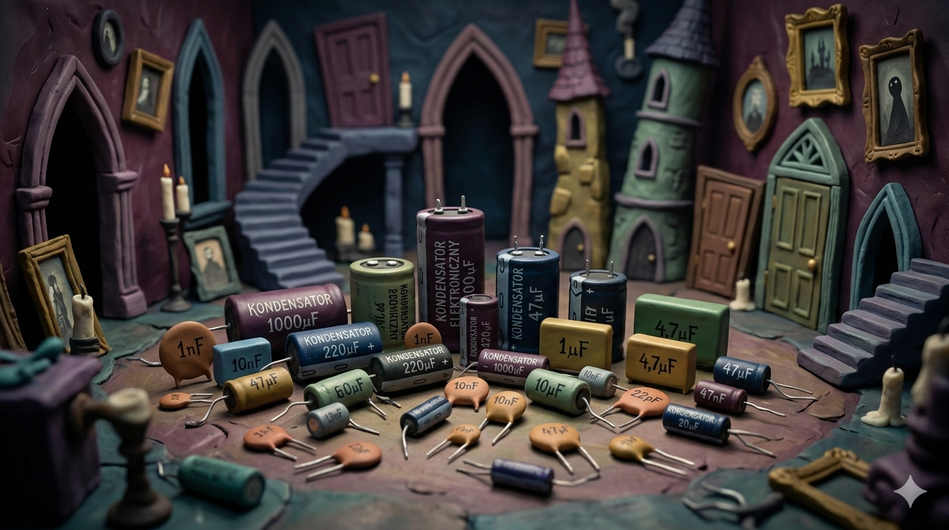 Poprawne użycie kondensatorów przy zasilaniu ATmega328P-PU i modułu nRF24L01